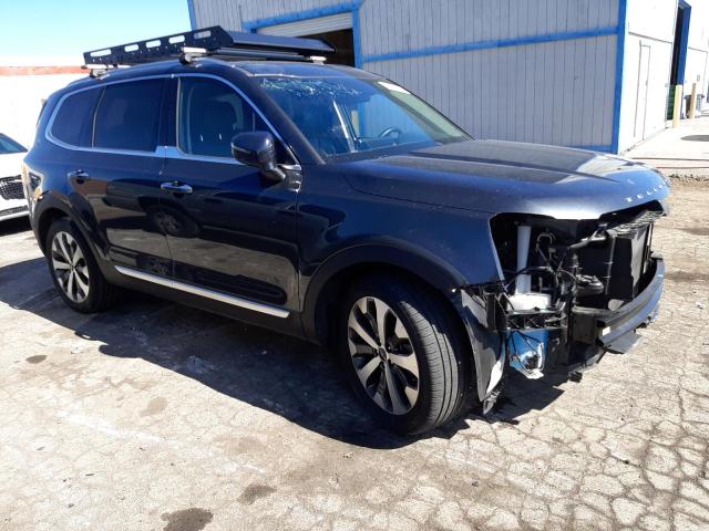 5XYP6DHC7NG235936 - 2022 KIA TELLURIDE S CHARCOAL photo 4