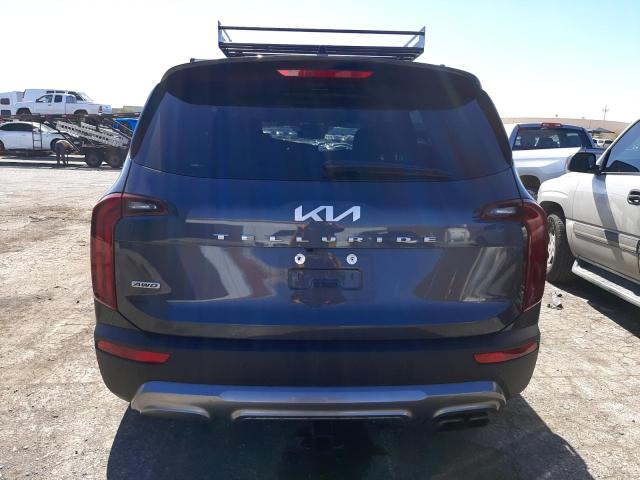 5XYP6DHC7NG235936 - 2022 KIA TELLURIDE S CHARCOAL photo 6