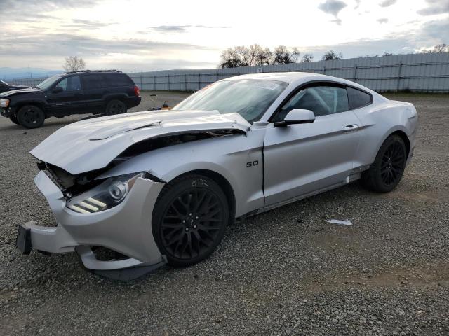 1FA6P8CF4F5343383 - 2015 FORD MUSTANG GT SILVER photo 1