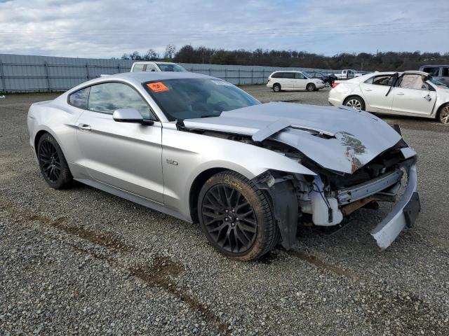 1FA6P8CF4F5343383 - 2015 FORD MUSTANG GT SILVER photo 4