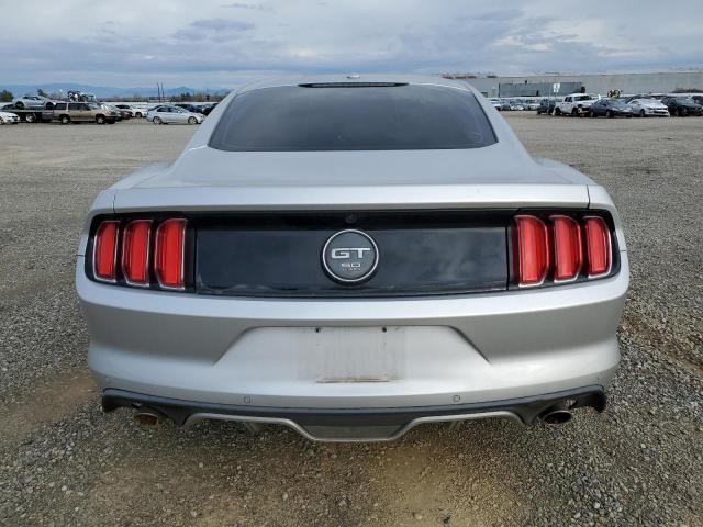 1FA6P8CF4F5343383 - 2015 FORD MUSTANG GT SILVER photo 6