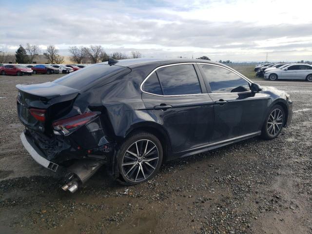 4T1G11AK0PU768206 - 2023 TOYOTA CAMRY SE NIGHT SHADE BLACK photo 3