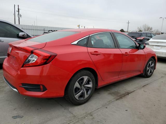 2HGFC2F64MH512971 - 2021 HONDA CIVIC LX RED photo 3