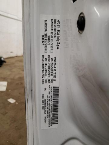 ZFBERFBT9G6C19039 - 2016 RAM PROMASTER SLT Սպիտակ լուսանկար 12