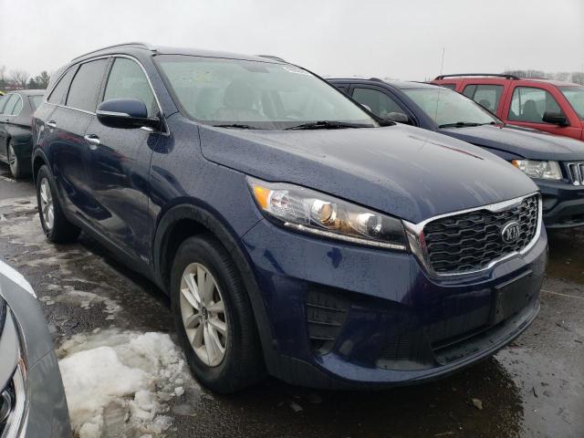 5XYPGDA34KG523674 - 2019 KIA SORENTO L BLUE photo 4