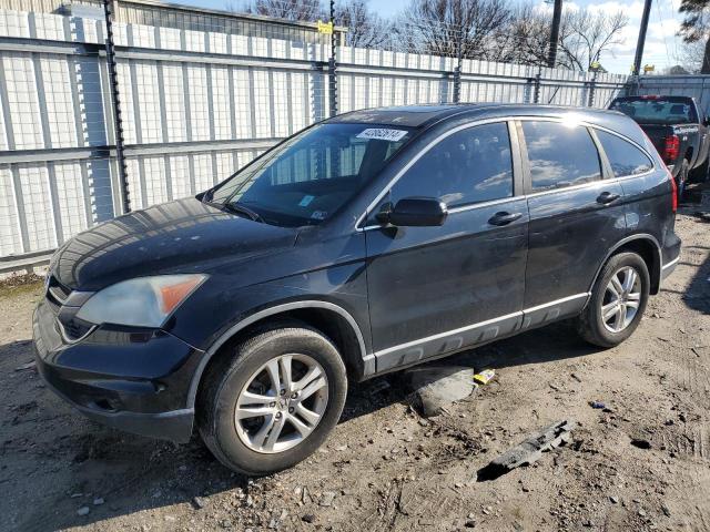 5J6RE3H77AL029520 - 2010 HONDA CR-V EXL BLACK photo 1