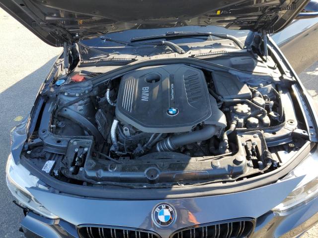 WBA8B3G53JNV00994 - 2018 BMW 340 I GRAY photo 11