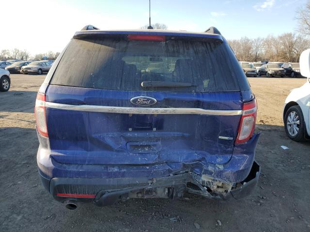 1FM5K8B84FGB41599 - 2015 FORD EXPLORER BLUE photo 6