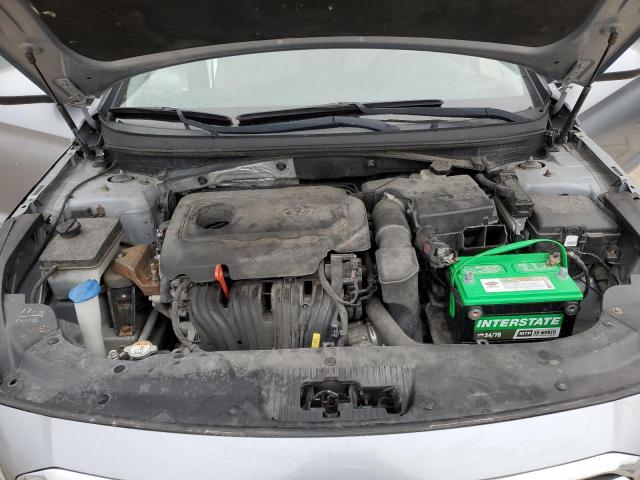 5NPE24AF8FH021605 - 2015 HYUNDAI SONATA SE SILVER photo 11