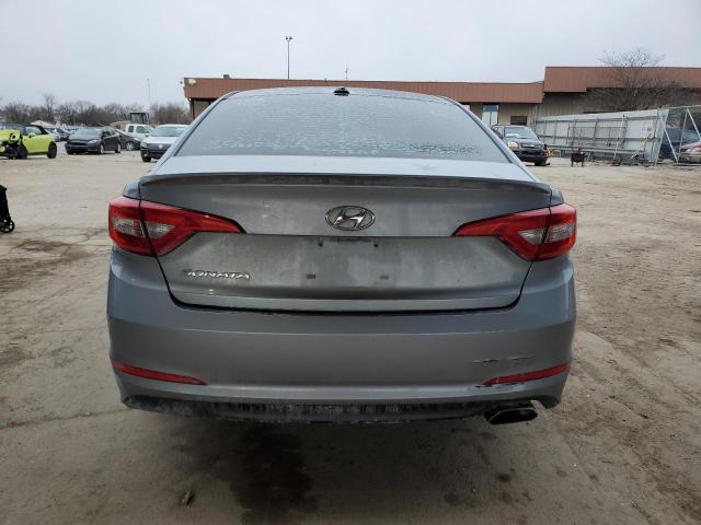 5NPE24AF8FH021605 - 2015 HYUNDAI SONATA SE SILVER photo 6