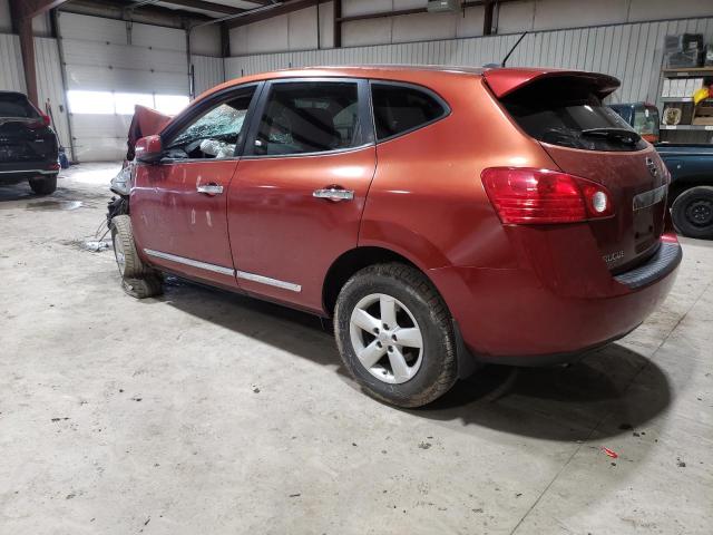 JN8AS5MV3DW106516 - 2013 NISSAN ROGUE S ORANGE photo 2