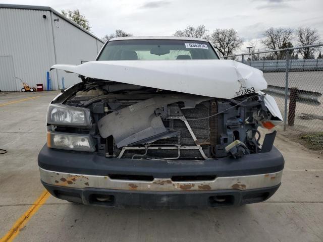 1GCEK19Z27E101058 - 2007 CHEVROLET SILVERADO K1500 CLASSIC WHITE photo 5