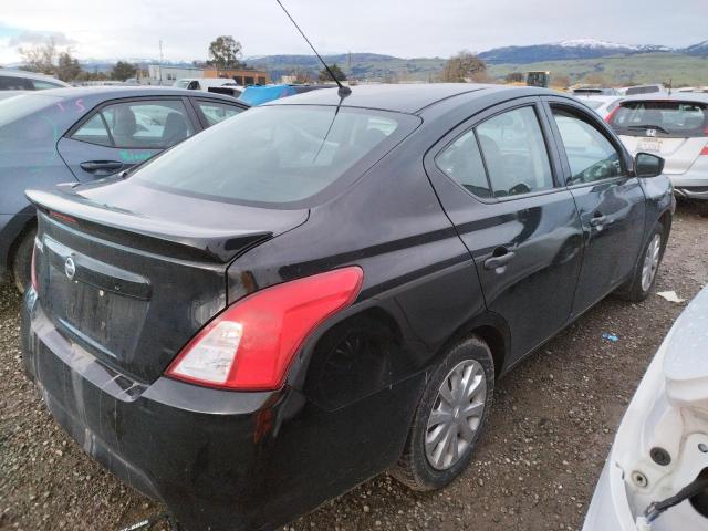 3N1CN7AP8HL833999 - 2017 NISSAN VERSA S BLACK photo 3