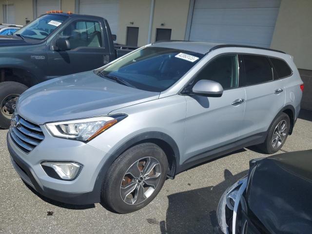 KM8SMDHF6FU113929 - 2015 HYUNDAI SANTA FE GLS SILVER photo 1