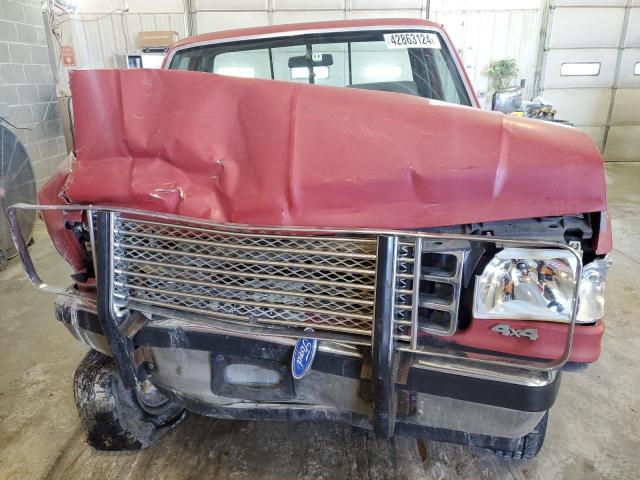 1FTEF14H1LLA65386 - 1990 FORD F150 RED photo 5