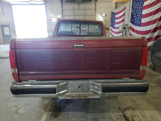 1FTEF14H1LLA65386 - 1990 FORD F150 RED photo 6