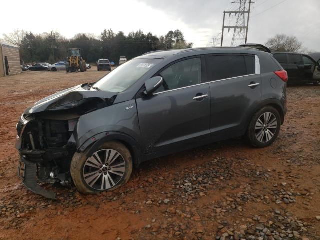 KNDPCCAC1F7711478 - 2015 KIA SPORTAGE EX GREEN photo 1