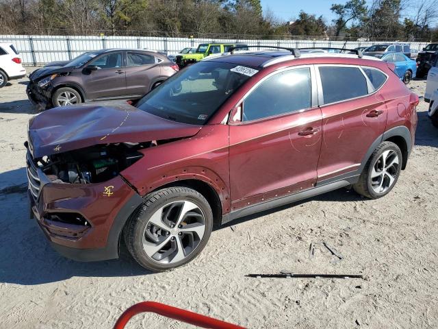 KM8J33A21GU196946 - 2016 HYUNDAI TUCSON LIMITED BURGUNDY photo 1