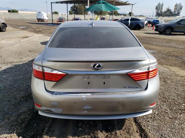 JTHBW1GG7F2087486 - 2015 LEXUS ES 300H GRAY photo 6