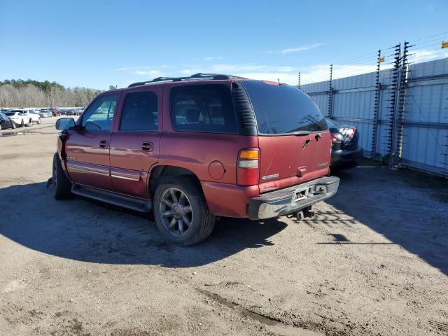 1GNEC13Z92R167881 - 2002 CHEVROLET TAHOE C1500 BURGUNDY photo 2