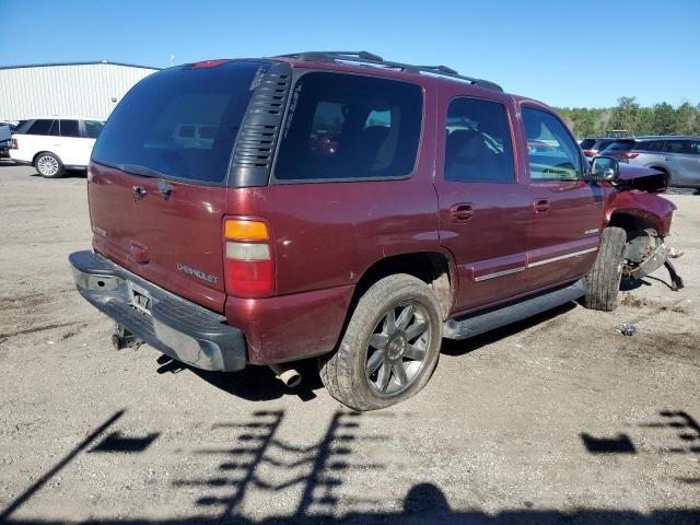 1GNEC13Z92R167881 - 2002 CHEVROLET TAHOE C1500 BURGUNDY photo 3