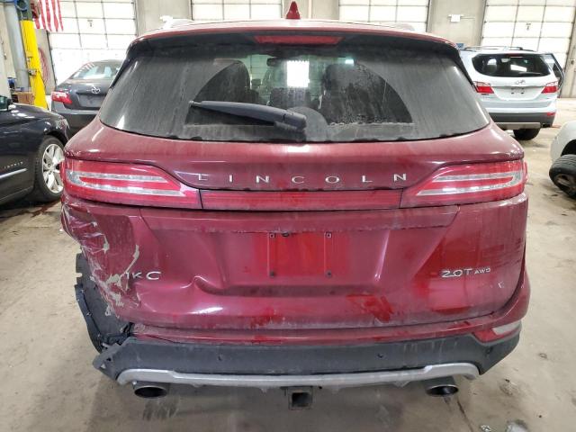 5LMCJ2D90HUL24562 - 2017 LINCOLN MKC SELECT 栗色 照片 6