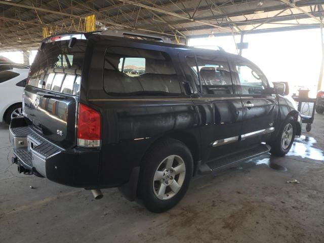 5N1BA08A57N703959 - 2007 NISSAN ARMADA SE BLACK photo 3