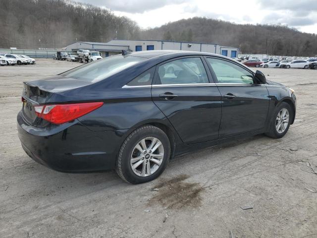 5NPEB4AC1DH627749 - 2013 HYUNDAI SONATA GLS BLACK photo 3