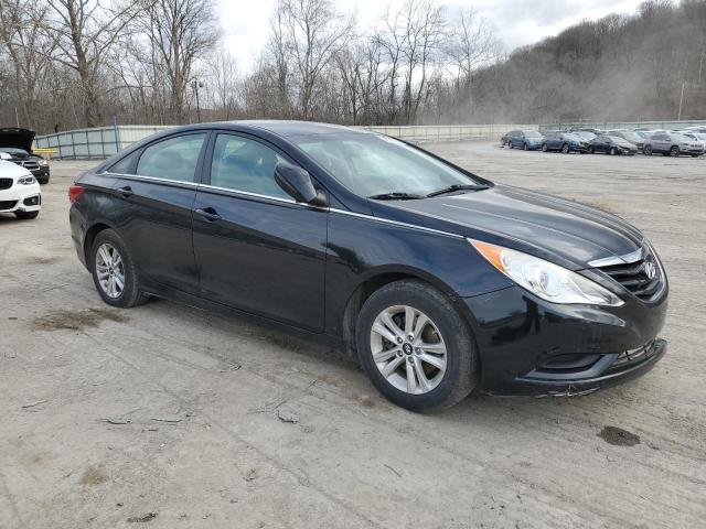 5NPEB4AC1DH627749 - 2013 HYUNDAI SONATA GLS BLACK photo 4