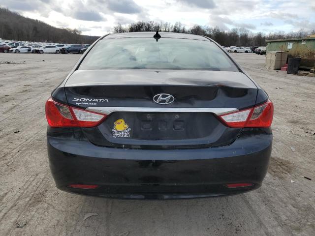 5NPEB4AC1DH627749 - 2013 HYUNDAI SONATA GLS BLACK photo 6