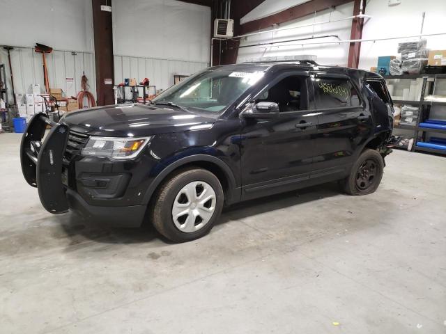 1FM5K8AR6KGB45853 - 2019 FORD EXPLORER POLICE INTERCEPTOR BLACK photo 1