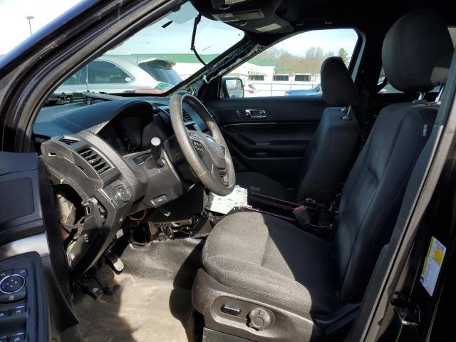 1FM5K8AR6KGB45853 - 2019 FORD EXPLORER POLICE INTERCEPTOR BLACK photo 7