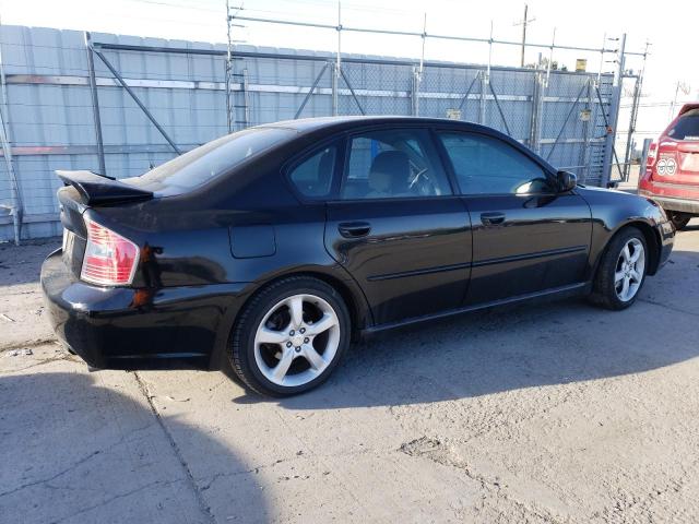 4S3BL616277213877 - 2007 SUBARU LEGACY 2.5I BLACK photo 3