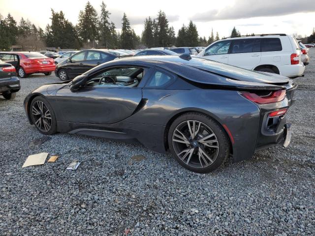 WBY2Z2C52FV391793 - 2015 BMW I8 CHARCOAL photo 2