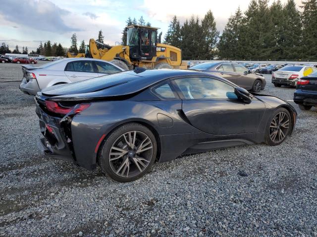 WBY2Z2C52FV391793 - 2015 BMW I8 CHARCOAL photo 3