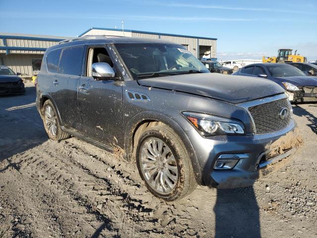 JN8AZ2NF5G9612689 - 2016 INFINITI QX80 GRAY photo 4