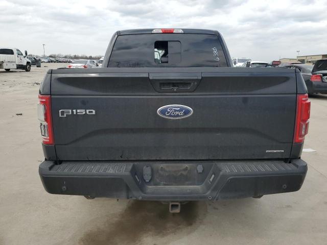 1FTEW1CF6FFA76631 - 2015 FORD F150 SUPERCREW BLACK photo 6