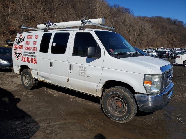 1FTNE24W08DA68451 - 2008 FORD ECONOLINE E250 VAN WHITE photo 4