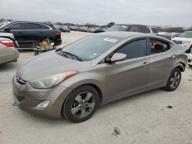 5NPDH4AE2DH340111 - 2013 HYUNDAI ELANTRA GLS BROWN photo 1