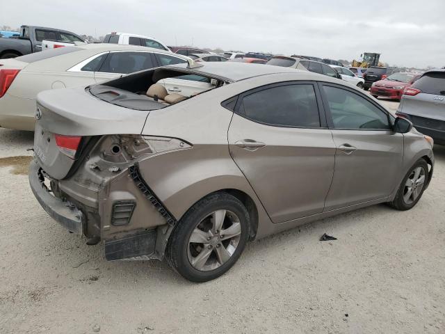 5NPDH4AE2DH340111 - 2013 HYUNDAI ELANTRA GLS BROWN photo 3