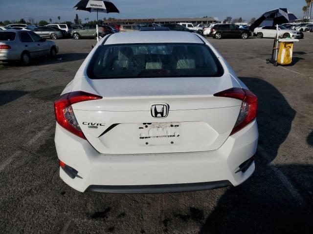 2HGFC2F57JH548947 - 2018 HONDA CIVIC LX WHITE photo 6