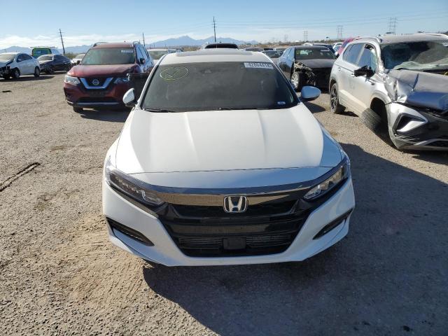 1HGCV2F36KA024071 - 2019 HONDA ACCORD SPORT WHITE photo 5