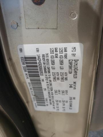 1A4GP45R26B669533 - 2006 CHRYSLER TOWN & COU ოქროსფერი ფოტო 10