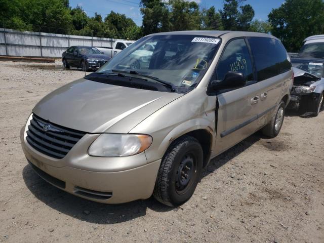 1A4GP45R26B669533 - 2006 CHRYSLER TOWN & COU ოქროსფერი ფოტო 2