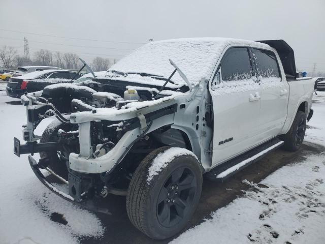 1C6SRFJT0NN146281 - 2022 RAM 1500 LARAMIE WHITE photo 1