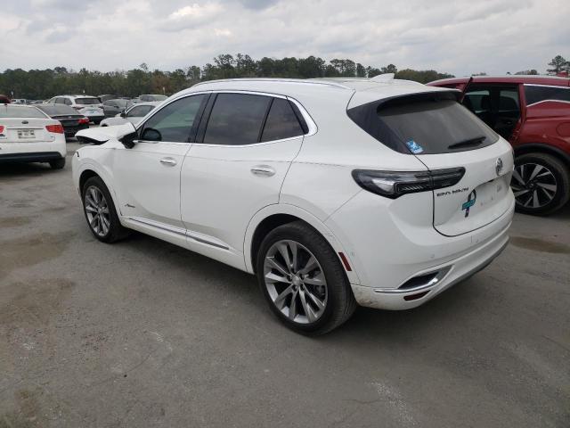 LRBFZRR49MD190940 - 2021 BUICK ENVISION AVENIR WHITE photo 2