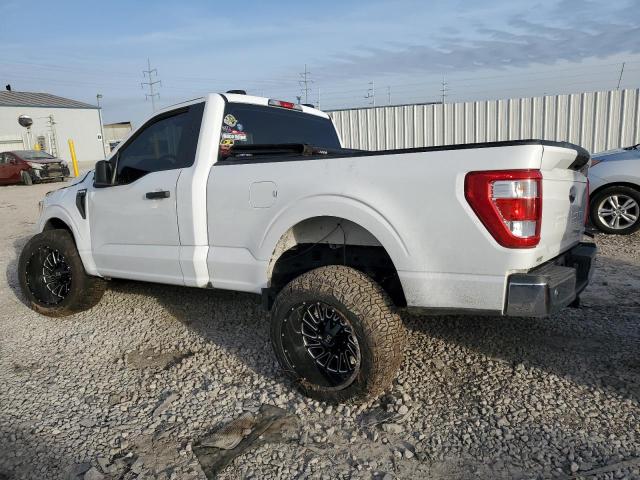 1FTMF1CB7MKF13386 - 2021 FORD F150 WHITE photo 2