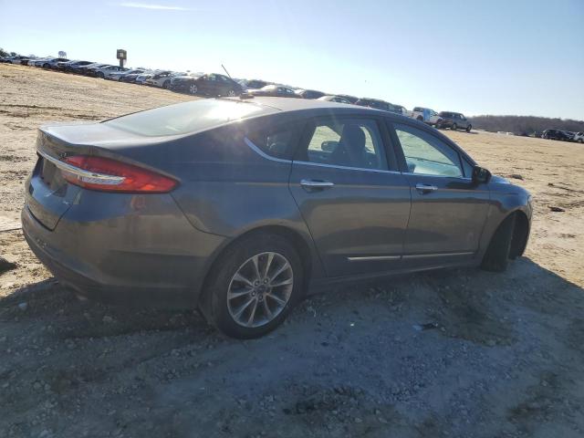 3FA6P0H77HR203623 - 2017 FORD FUSION SE GRAY photo 3