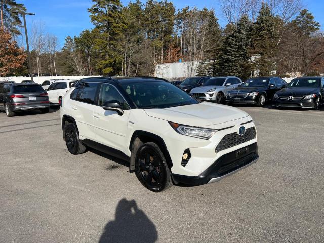 JTMEWRFV2LJ041837 - 2020 TOYOTA RAV4 XSE WHITE photo 2