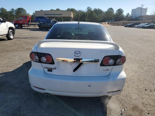 1YVHP81D585M26340 - 2008 MAZDA 6 S WHITE photo 6